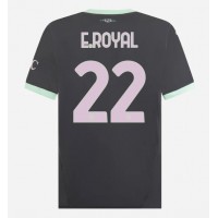 Camiseta AC Milan Emerson Royal #22 Tercera Equipación 2024-25 manga corta